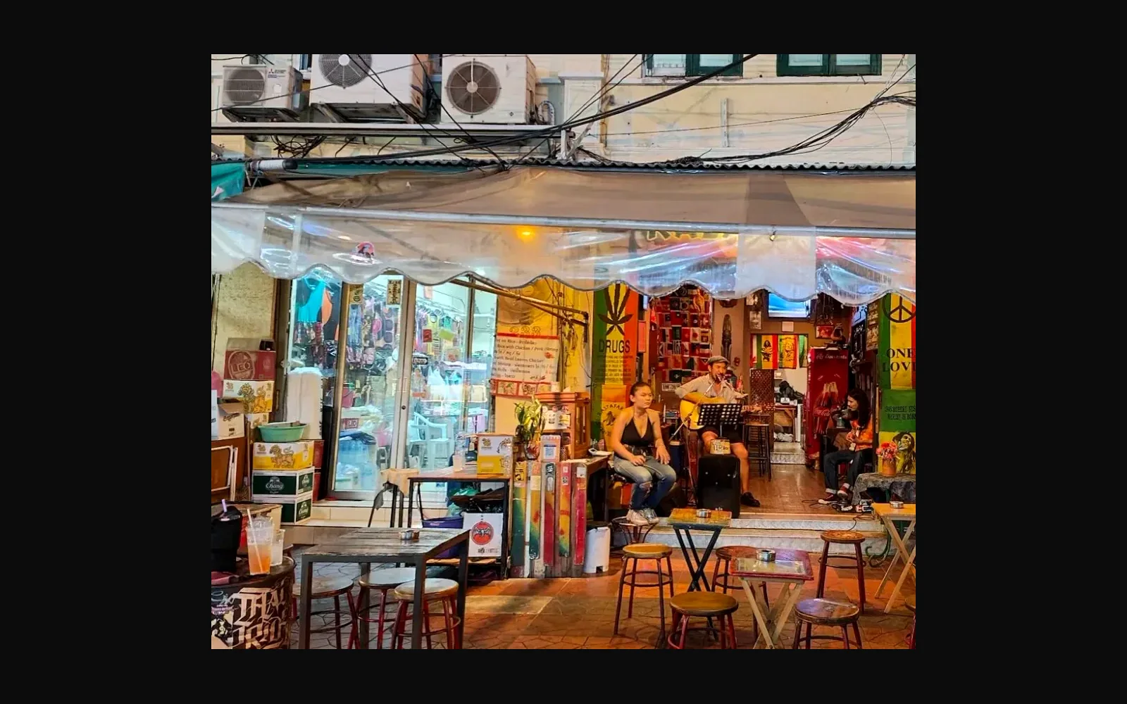 Full view of Kalanbatu Reggae Bar